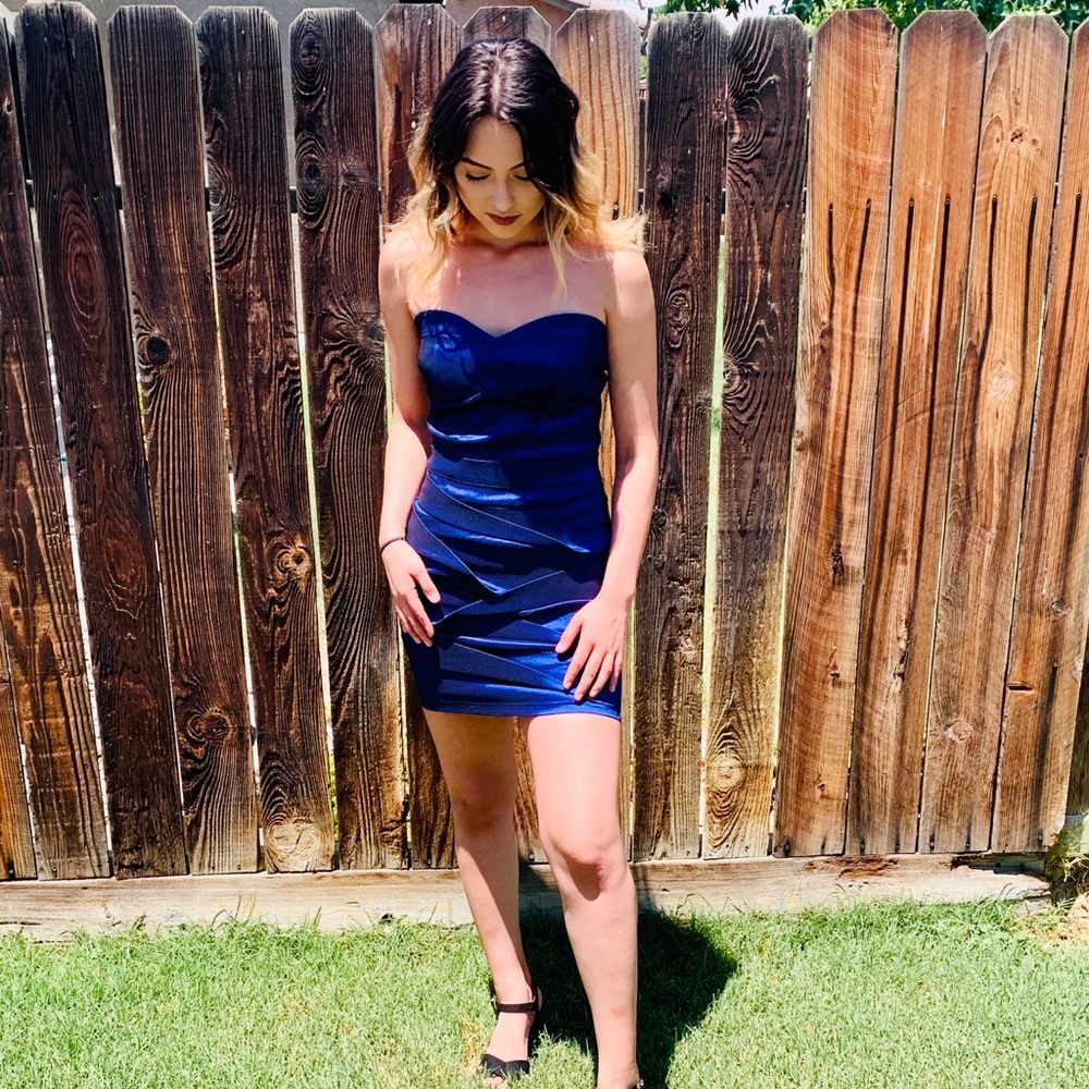 Strapless dress